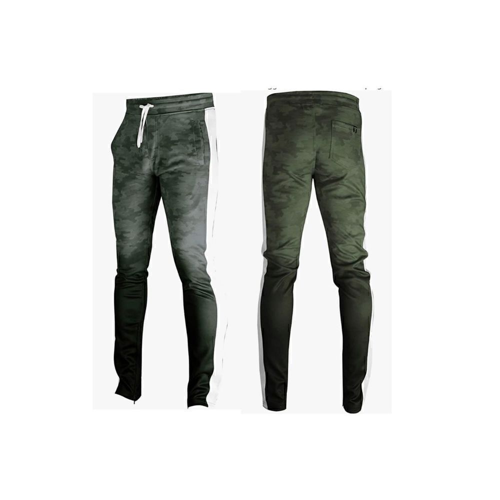 SCREENSHOT-P11007 Mens Hip Hop Premium Slim Fit Track Pants - Athletic Jogger Ca